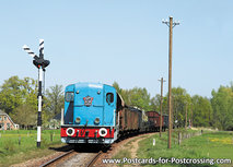 ansichtkaart diesel-elektrische locomotief NS 2412 (0343) ansichtkaart diesel-elektrische locomotief NS 2412 (0343)