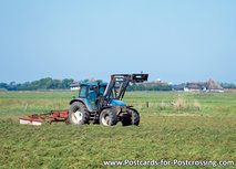 ansichtkaart tractor NewHolland TM115 (0397) ansichtkaart tractor NewHolland TM115 (0397)