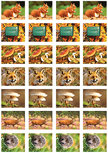 Beloningsstickers herfst - 28 stickers op een vel (SV003) Beloningsstickers herfst - 28 stickers op een vel (SV003)
