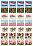 Beloningsstickers Holland - 28 stickers op een vel (SV001) Beloningsstickers Holland - 28 stickers op een vel (SV001)