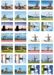 Beloningsstickers molens - 28 stickers op een vel (SV014) Beloningsstickers molens - 28 stickers op een vel (SV014)