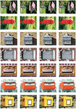 Beloningsstickers brievenbussen - 28 stickers op een vel (SV011) Beloningsstickers brievenbussen - 28 stickers op een vel (SV011)