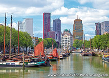 Ansichtkaart Rotterdam Skyline (C039) Ansichtkaart Rotterdam Skyline (C039)