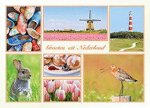 ansichtkaart groeten uit Nederland (AH0016) ansichtkaart groeten uit Nederland (AH0016)