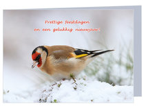 Luxe kerstkaart putter - dubbele kaart met envelop (K008) Luxe kerstkaart putter - dubbele kaart met envelop (K008)