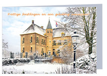 Luxe kerstkaart prettige feestdagen - dubbele kaart met envelop (K014) Luxe kerstkaart prettige feestdagen - dubbele kaart met envelop (K014)