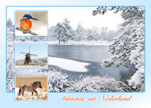 ansichtkaart groeten uit Nederland (AH0021) ansichtkaart groeten uit Nederland (AH0021)