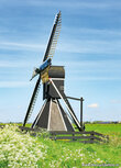 Molen kaarten | ansichtkaart Mellemolen in Akkrum
