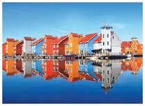 Ansichtkaarten Groningen | Reitdiep haven ansichtkaart