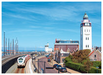 Vuurtoren kaarten | vuurtoren Harlingen ansichtkaart