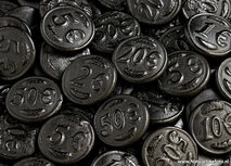 Snoepkaarten |  Ansichtkaart muntdrop Snoepkaarten |  Ansichtkaart muntdrop