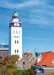 Vuurtoren kaarten | ansichtkaart vuurtoren van Harlingen