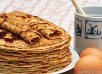 Eten kaarten | ansichtkaart pannenkoeken Eten kaarten | ansichtkaart pannenkoeken