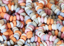 Snoepkaarten |  ansichtkaart snoepkettingen Snoepkaarten |  ansichtkaart snoepkettingen