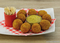 Eten en drinken kaarten | bitterballen ansichtkaart  Eten en drinken kaarten | bitterballen ansichtkaart