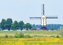 Molen kaarten | ansichtkaart standerdmolen Batenburg