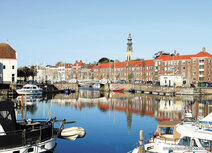 Ansichtkaarten Middelburg | Haven met de Lange Jan ansichtkaart