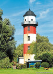 Vuurtoren kaarten | ansichtkaart vuurtoren Brinkamahof Bremerhaven
