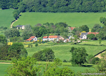 ansichtkaart vakwerkhuizen in Epen