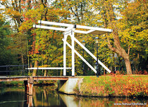 Herfst kaarten | ophaalbrug landgoed Nienoord ansichtkaart Herfst kaarten | ophaalbrug landgoed Nienoord ansichtkaart