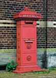 Brievenbus kaarten |  Ansichtkaart brievenbus van Medemblik