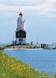 Vuurtoren kaarten | ansichtkaart vuurtoren Paard van Marken