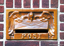 Brievenbus kaarten | Ansichtkaart Brievenbus POST