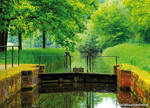 ansichtkaart sluisje