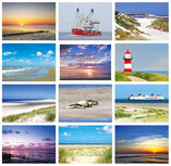 kaarten set strand en zee kaarten set strand en zee