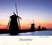 Verjaardagskalender molens | Leuk voor jezelf, of als cadeau om weg te geven!