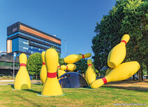 Ansichtkaarten Eindhoven | Ansichtkaart Flying pins in Eindhoven Ansichtkaarten Eindhoven | Ansichtkaart Flying pins in Eindhoven