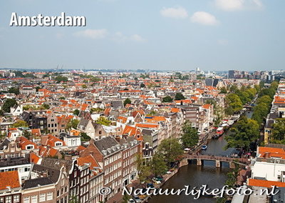 Ansichtkaart Prinsengracht Amsterdam, Amsterdam postcard , AmsterdamPostkarte 