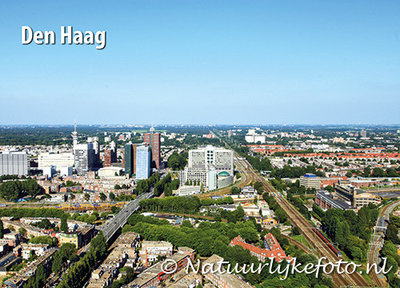 Ansichtkaart Den Haag - postcard Skyline The Hague - Ansichtskarte Postkarte ’s-Gravenhage 