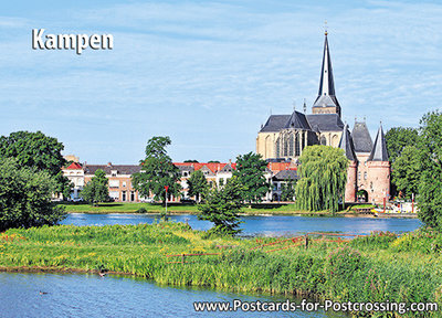 ansichtkaart Koornmarktspoort  Kampen