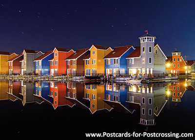 ansichtkaart Groningen - Reitdiephaven