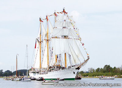 Ansichtkaart Sail Amsterdam - Esmeralda
