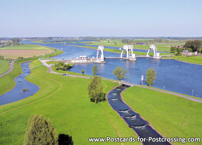 ansichtkaart Sluis en Stuwcomplex in Amerongen