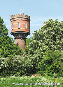 ansichtkaart watertoren Zaltbommel