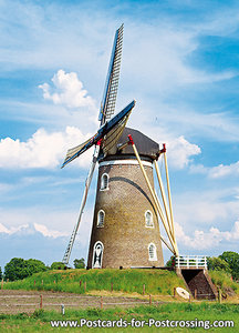 Ansichtkaart Heimolen in Sint-Hubert, Postcard Hei mill, Postkarte Hei Muhle