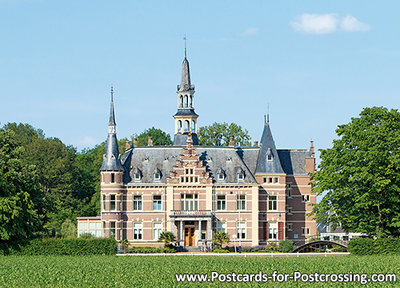 Ansichtkaart kasteel de Cloese in Lochem, Postcard castle de Cloese, Postkarte Schloss de Cloese