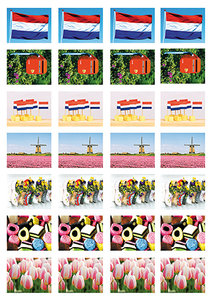 Stickervel voor Postcrossing