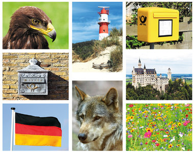 Kaartenset Duitsland - Postcard set Germany - Postkarten Set Deutschland