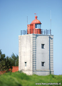 ansichtkaart Enkhuizen - vuurtoren de Ven