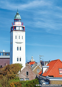 Ansichtkaart vuurtoren van Harlingen