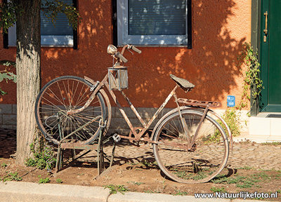 Ansichtkaart fiets