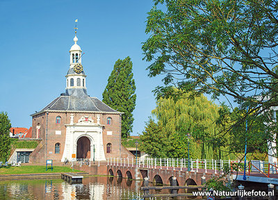 ansichtkaart Leiden - Zijlpoort