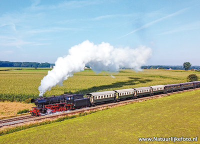 ansichtkaart Veluwsche stoomtrein