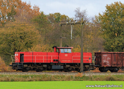 ansichtkaart diesel locomotief Mak DE 6400