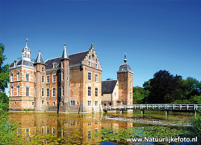 ansichtkaart kasteel Ruurlo in Vorden, postcard castle Ruurlo, Postkarte Schloss Ruurlo