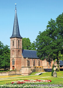 ansichtkaart Roomskatholieke kapel - Haarzuilens, postcard castle de Haar, Postkarte Schloss de Haar